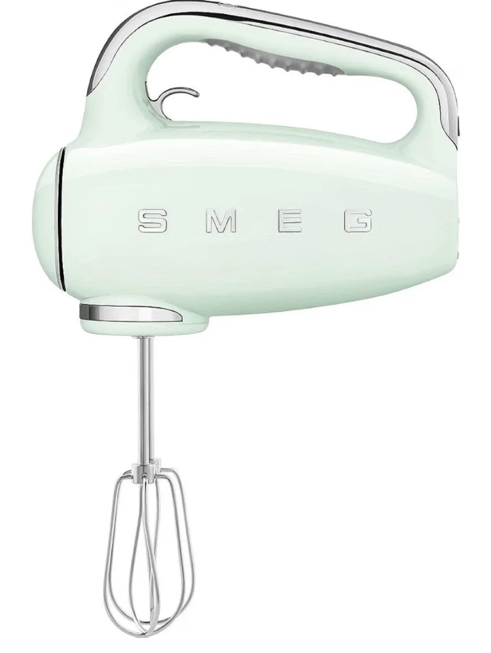 Smeg Retro Hand Mixer in Pastel Mint Green